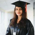 happy-indian-university-student-graduation-gown-cap-holding-diploma-certificate_255667-21398 girl with online degree